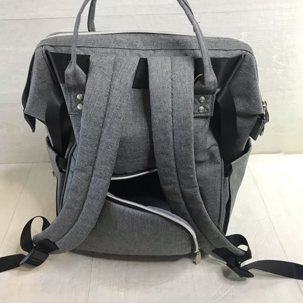 Lekebaby Large Diaper Bag Backpack For Mom Diaper ... View 3